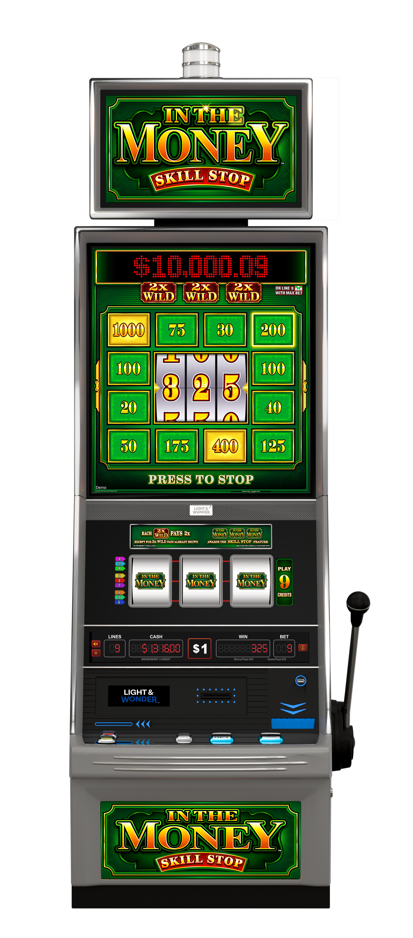 In the Money Skill Stop Cabinet